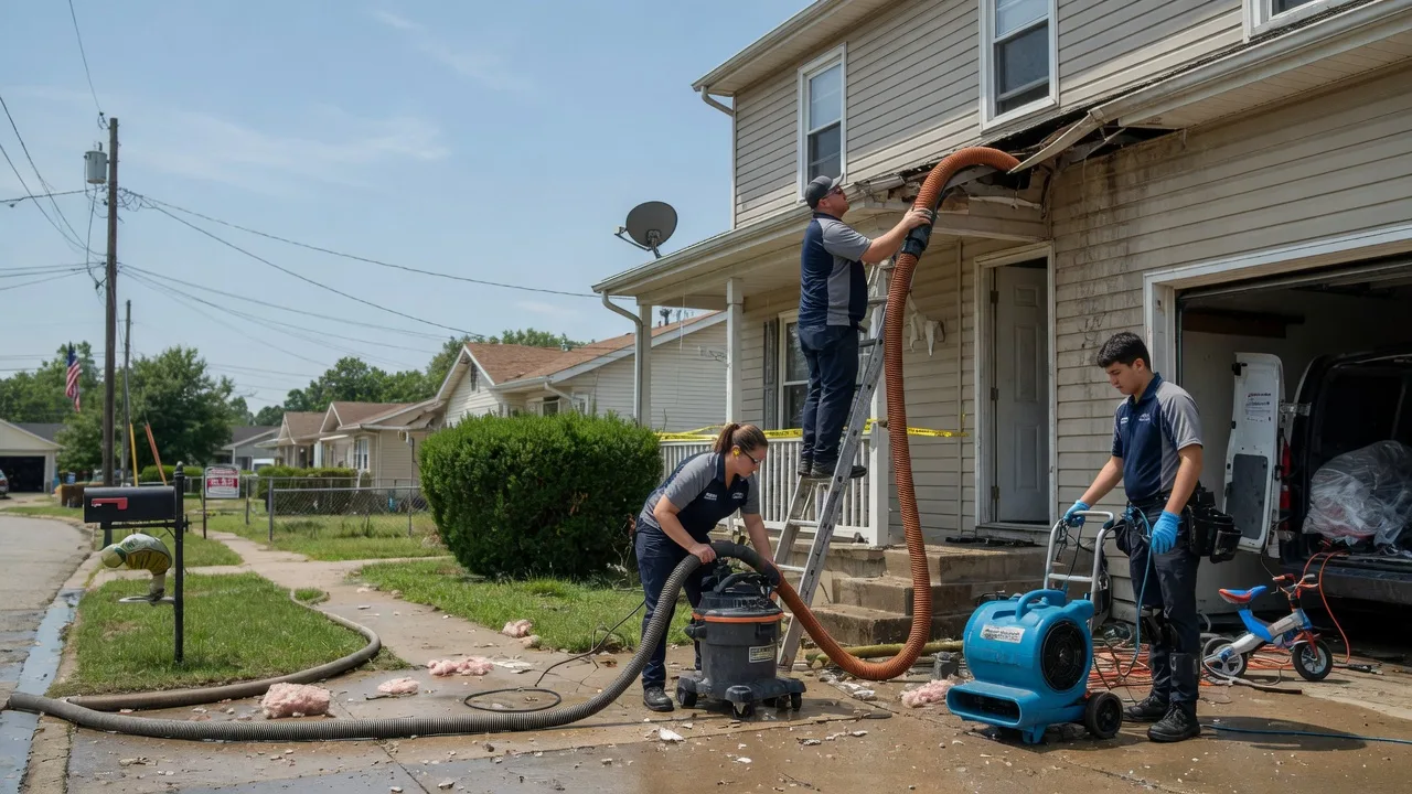 Water Damage Restoration in Dawson, IL near me